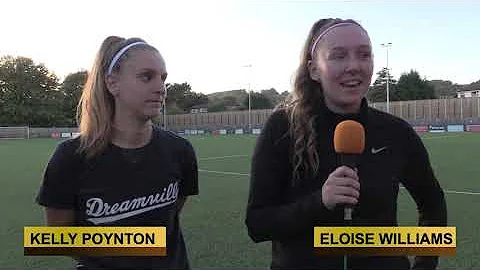 POST MATCH Kelly Poynton & Eloise Williams Ashmoun...