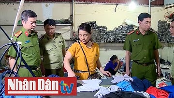 Thu giữ hơn 5.000 bộ quần áo làm giả tem và nhãn mác