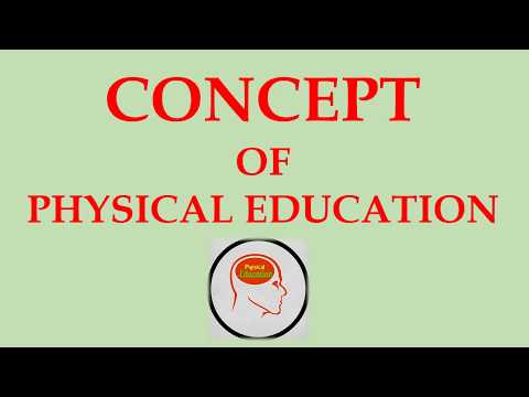 CONCEPT OF PHYSICAL EDUCATION