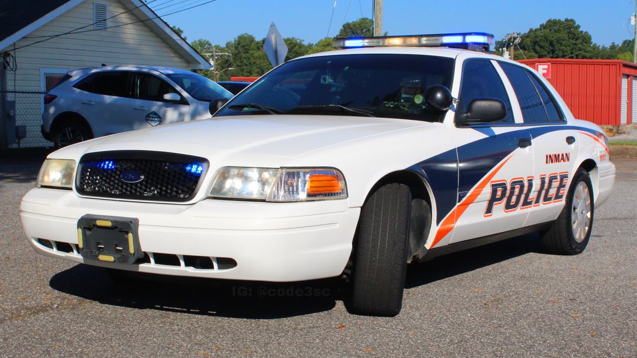 Inman (SC) Police Department Ford CVPI YouTube
