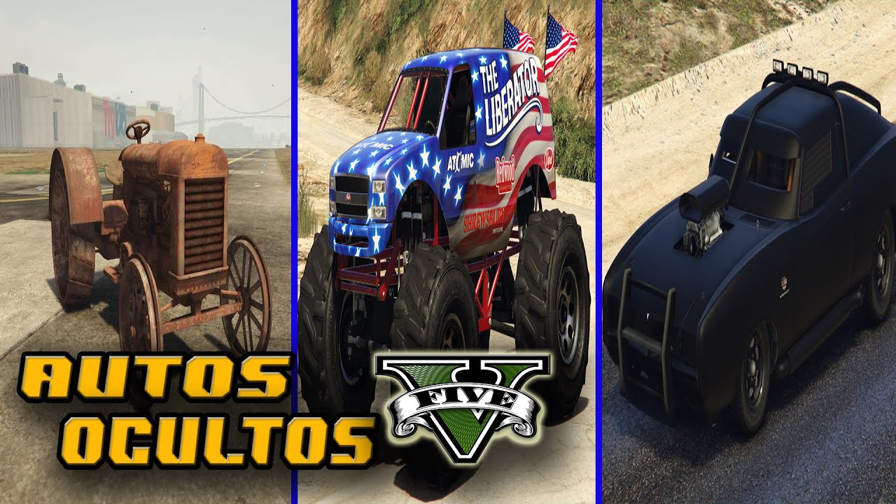 Vehículos raros y ocultos de GTA online