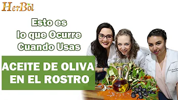 ¿Qué ocurre si aplicamos aceite de oliva en la cara durante la noche?