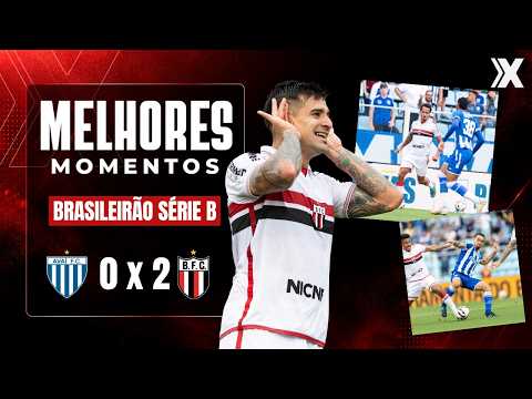 AVAÍ 0 X 2 BOTAFOGO SP | MELHORES MOMENTOS | SÉRIE B | RODADA 35