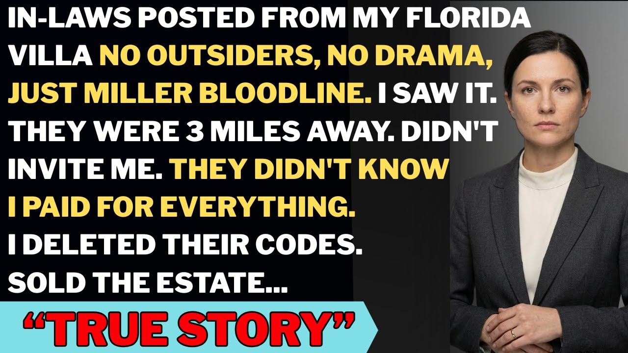 My In-Laws Vacationed In My $2.4M Villa Without Me — So I Turned Off Their Lifestyle…