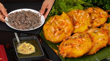 Bánh Tép Chiên Bột Giòn Rụm – Bánh Đúc Lạc Dẻo Thơm Chuẩn Vị Quê | Bếp Nhà Giang