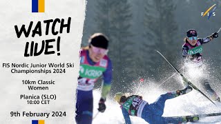 LIVE: FIS Nordic JWSC 2024 2024 Planica - Women 10 KM Classic race