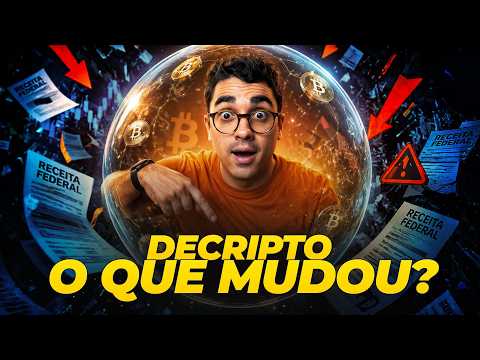 RECEITA FEDERAL MUDOU AS REGRAS DAS CRIPTOS: DESCUBRA TUDO SOBRE A DECRIPTO 2026