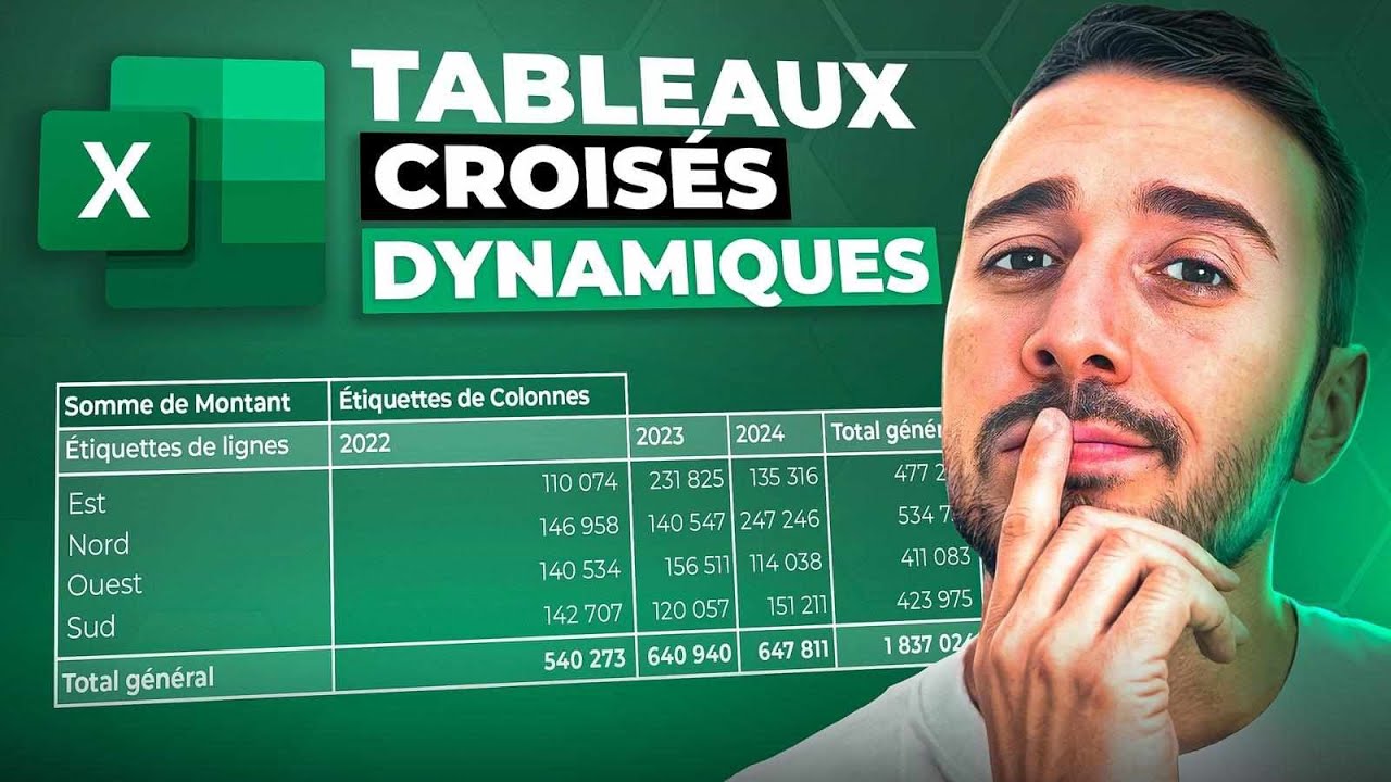 EXCEL - Maîtriser les Tableaux Croisés Dynamiques | GUIDE COMPLET 2026
