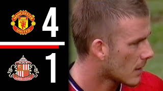 Manchester United v Sunderland | Highlights | 2001/2002