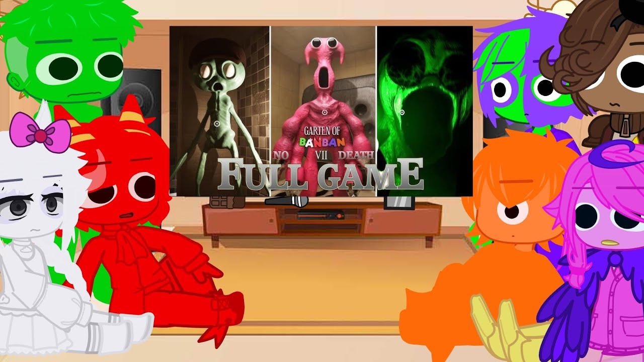 Garten Of Banban React To Garten Of Banban 7 Full Game Walkthrough Ii 