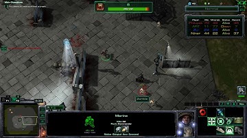 Starcraft 2 Custom 35 - Zombie Arena 2