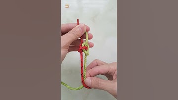 How To Tie Two Strings Together - Most Usefull Knots in Life #shorts