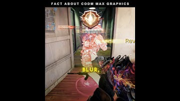 Fact About CODM Max Graphics 🤯