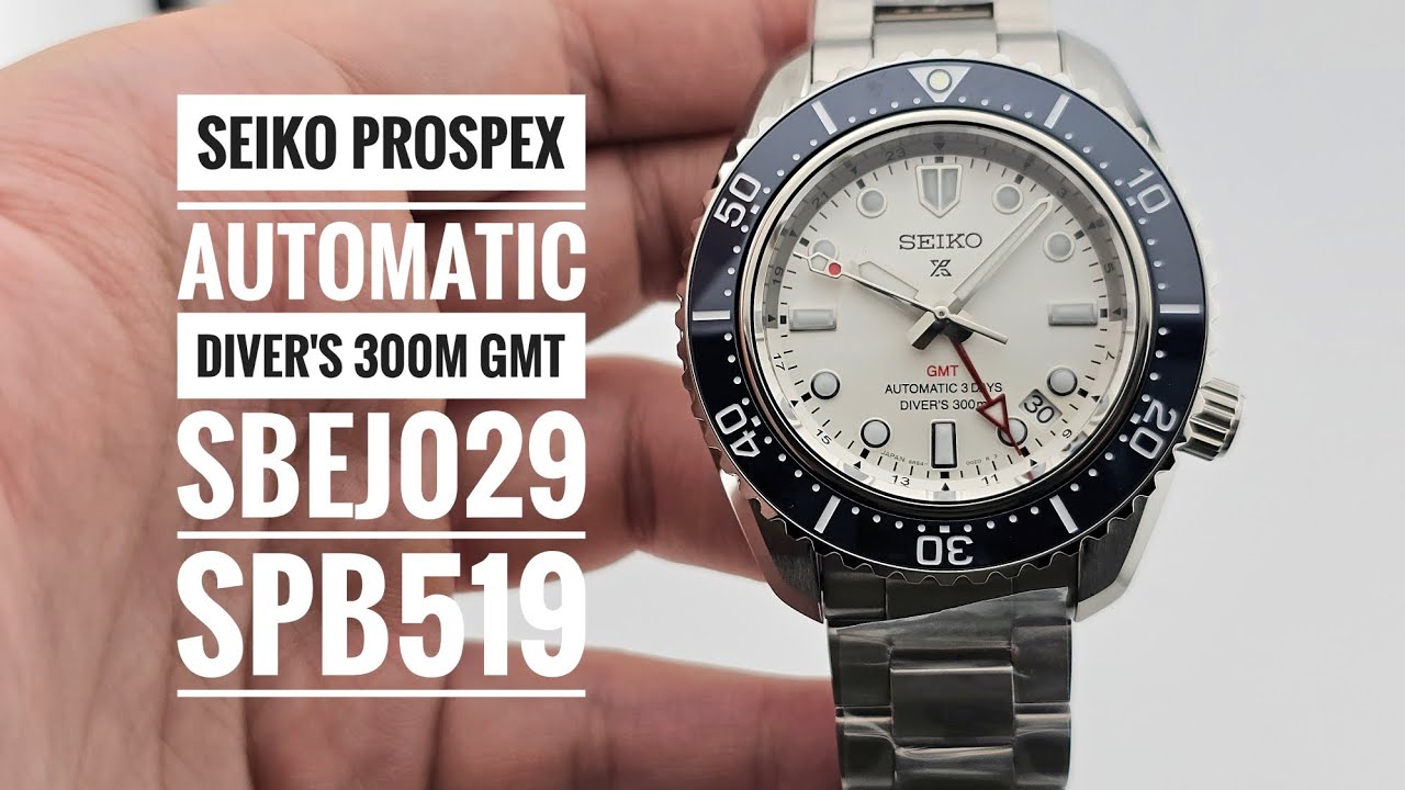 Seiko Prospex Automatic Diver's 300m GMT 1968 Heritage Diver