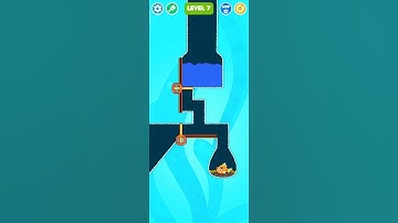 Save the fish game level 7 #shorts #gaming #savethefish #shortvideo
