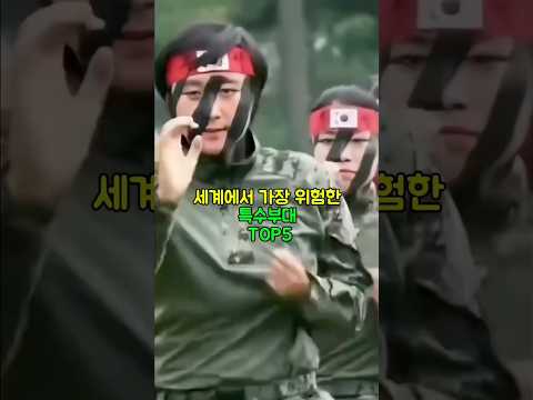 세계에서 가장 위험한 특수부대 TOP5 ? thumbnail