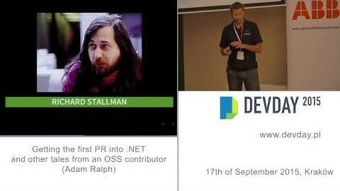 Adam Ralph - Getting the first PR into .NET and other tales from an OSS contributor