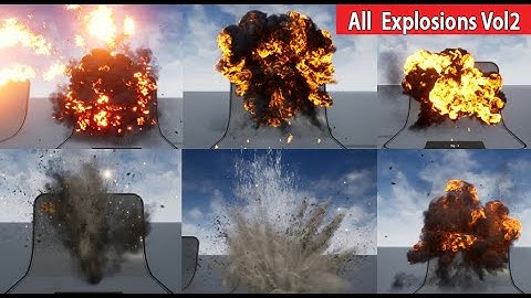 All Explosions Vol2 VFX Pack