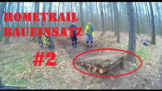 BUILD A NEW TRAIL || Schanze bauen || Hometrail Baueinsatz #2