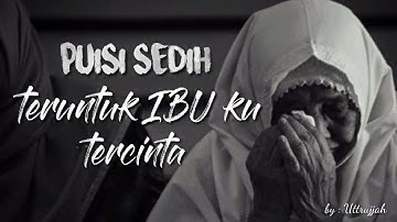 Puisi sedih || teruntuk 