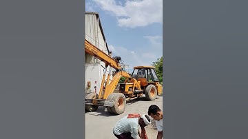 CNC #machine #loading 14 #ton #hydra #crane