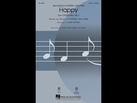 Happy (SATB Choir)
