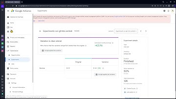 Videoguide - How to Improve Ads and Adsense Earnings Google Experiments Tool, Quick and Easy Setup