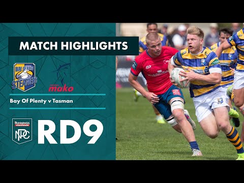 RD 9 HIGHLIGHTS: Bay of Plenty v Tasman (Bunnings NPC 2023)