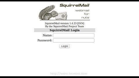 How to Configure squirrelmail  in ubuntu