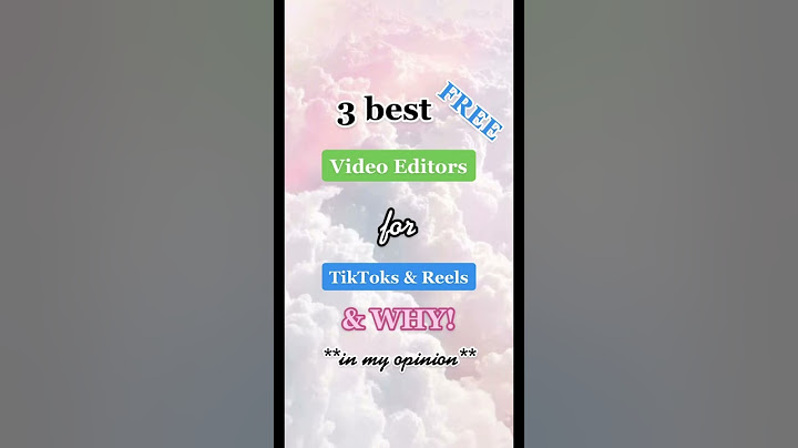 3 Best Video Editor APPS For Making TikToks & Instagram Reels!