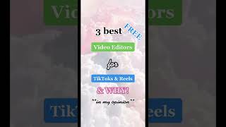 3 Best Video Editor APPS For Making TikToks & Instagram Reels! screenshot 5