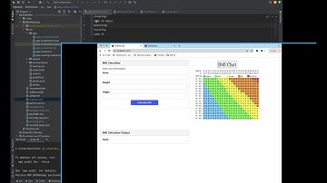 Angular WebApp using (rows, col, cards) BMI Calculator - Simple