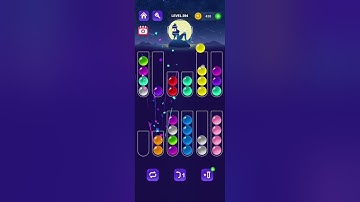 Ball Sort Master Level 294 #ballsortmaster #ballsortmastersolution #puzzlegame #gaming #games