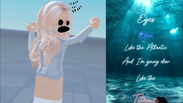 Eyes, blue like the Atlantic Roblox, edit tutorial