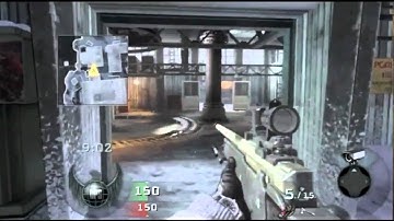 Call Of Duty Black Ops - ACOG Quickscoping Gameplay