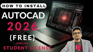 FREE AUTOCAD 2026 DOWNLOAD AND INSTALL || STUDENT LICENSE
