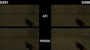 CS:S| flash comparison across GPU and DXlevel
