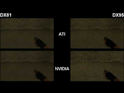 CS:S| flash comparison across GPU and DXlevel