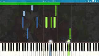 [Synthesia] The Flower Bloomed by the Cloud OST - Shape of Tears (Piano)