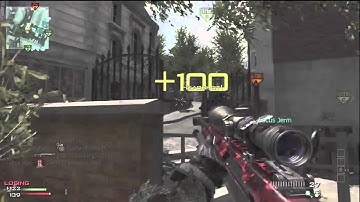 NOSCOPE TRIPLE HEADSHOT MW3! INSANE