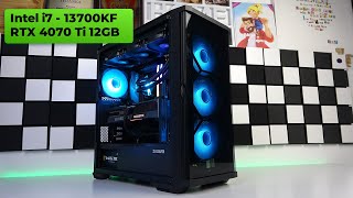 Intel i7 13700KF + RTX 4070 Ti 👽 BUILD THE BEST GAMING PC