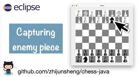 Java Chess 017: Capturing enemy piece