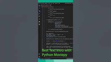 MoviePy Text Animation: Unleashing Creative Title Intros and Captivating Text Effects | #python