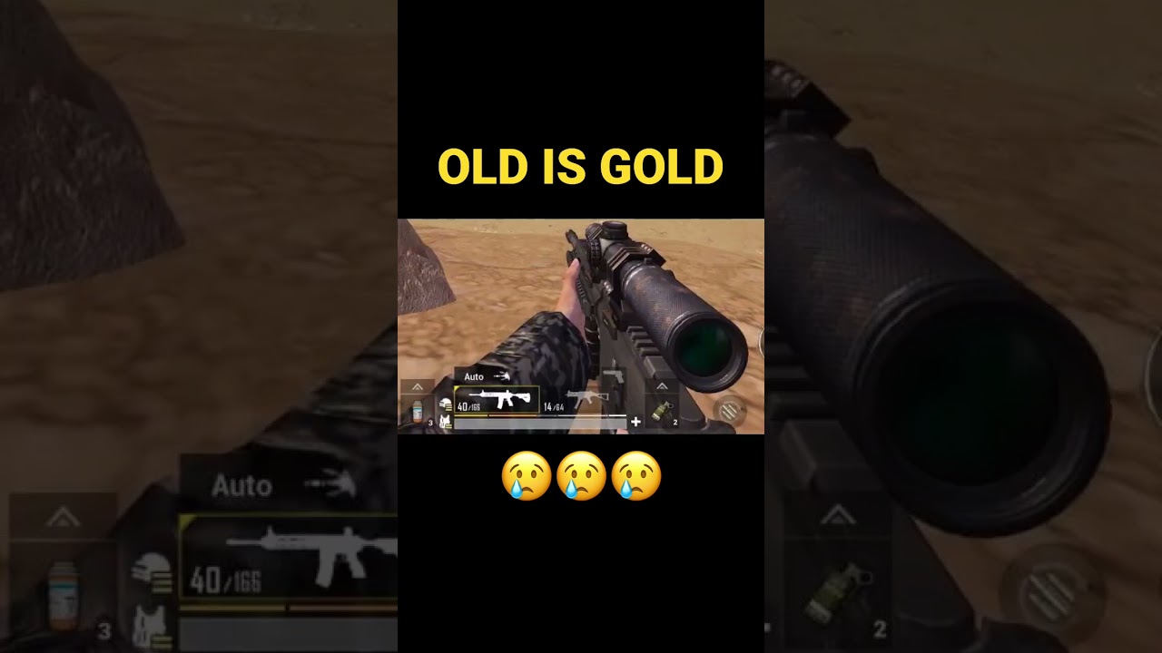 old pubg golden days  😭😭