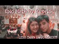 LESS THAN 1,000 PESOS SURPRISE for my Boyfriend's Birthday! (Tipid pero pak na pak!)