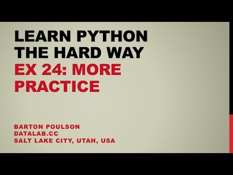 Learn Python the