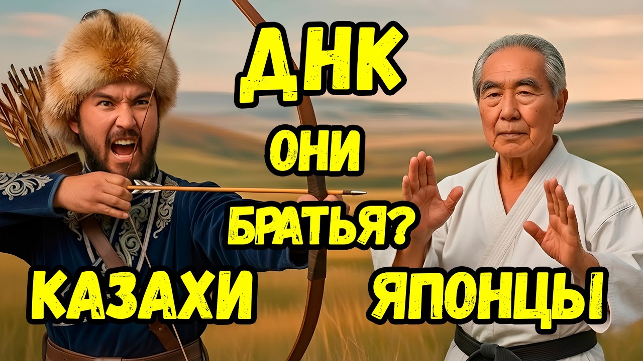 КТО ТАКИЕ КАЗАХИ И ЯПОНЦЫ? Анализ ДНК раскрыл правду
