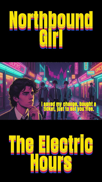 The Electric Hours - Northbound Girl (1982) New Wave Lyric Video #newwavemusic  #newromanticmusic