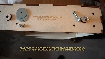 #How to fit the baseboards together. #Hornby Dublo portable railway. #Grainge and Hodder baseboard.