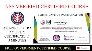 NSS Free Certificate I free nss certificate I mehak alamgir